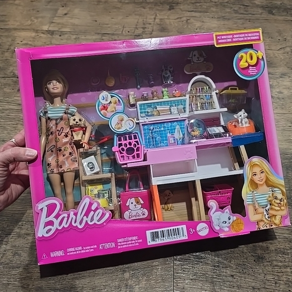 Mattel Other - New 🔥 Barbie doll pet shop toy
